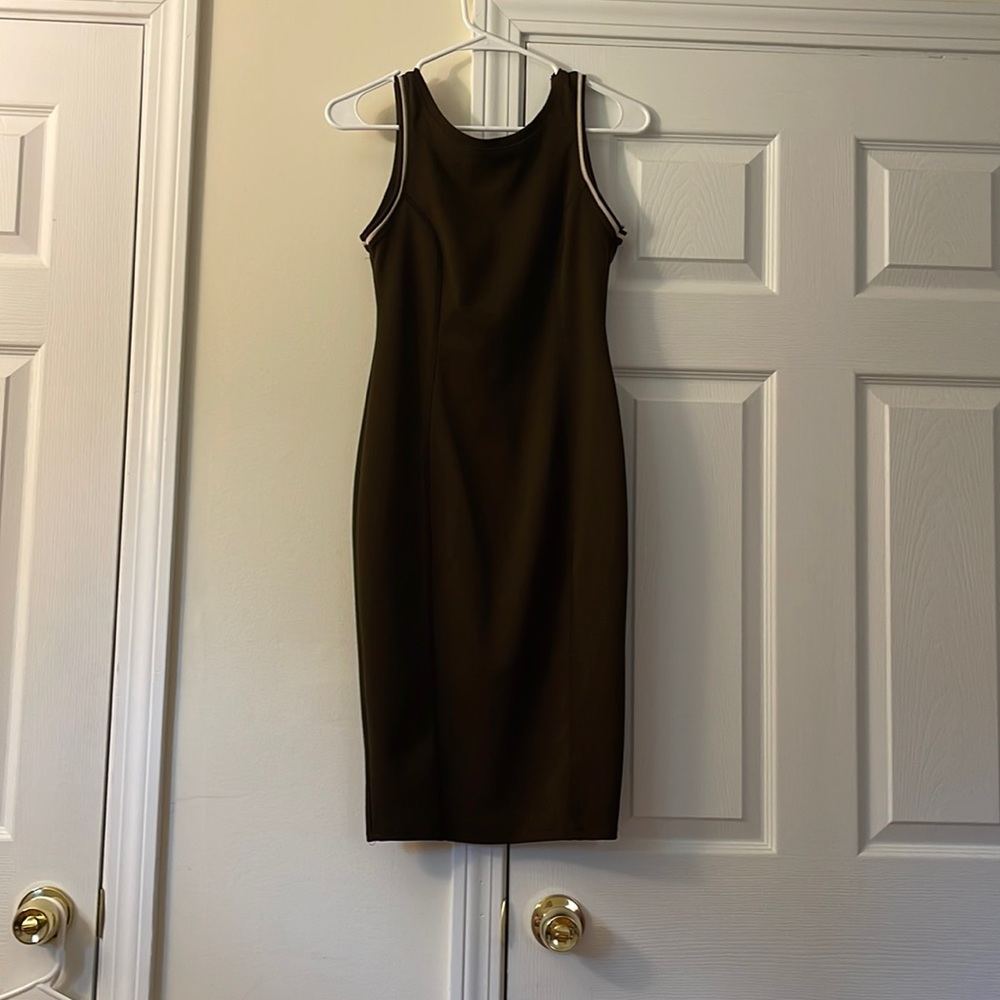 Brown Bodycon dress